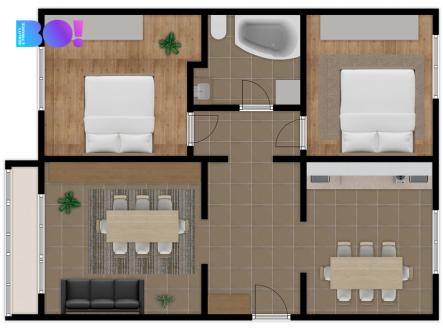 Prodej bytu, 3+1, 76 m²