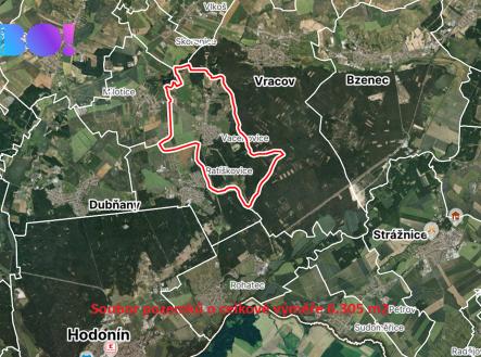 Prodej pozemku, zemědělská půda, 6 305 m²