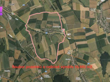 Prodej - pozemek, zemědělská půda, 16 693 m²