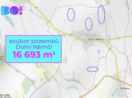 Prodej pozemku, zemědělská půda, 16 693 m²