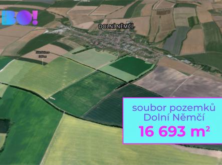 Prodej pozemku, zemědělská půda, 16 693 m²