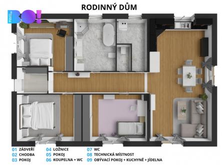 Prodej domu/vily, 117 m²