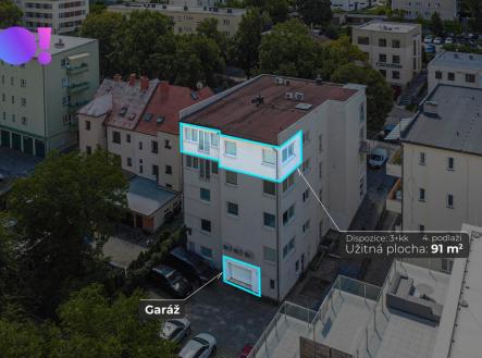 Prodej bytu, 3+kk, 91 m²