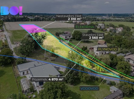 Prodej pozemku pro bydlení, 2 560 m²