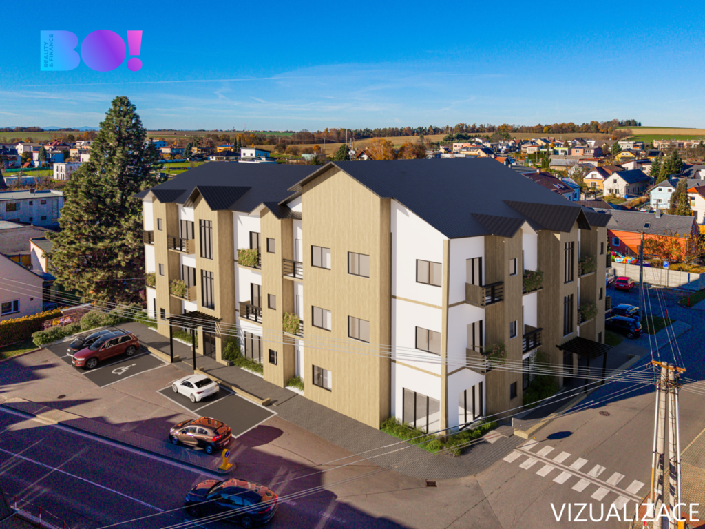 vizualizace bytový dům