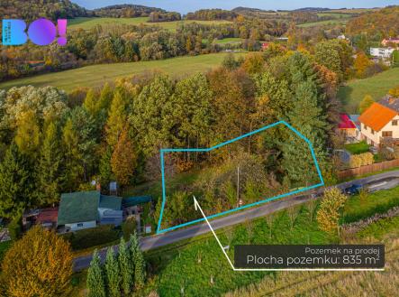 Prodej pozemku, zahrada, 835 m²