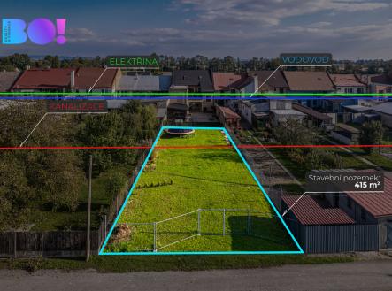 Prodej pozemku pro bydlení, 415 m²