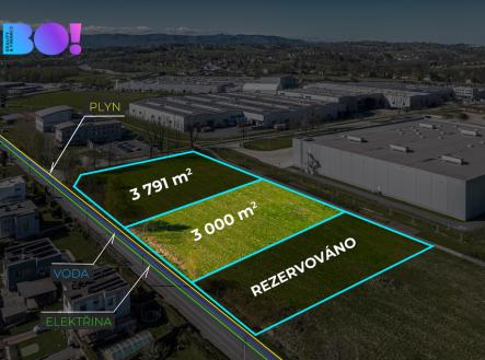 Prodej pozemku pro komerční výstavbu, 3 000 m²