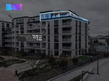 Pronájem bytu, 4+kk, 116 m²