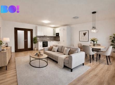 Pronájem bytu, 2+kk, 65 m²