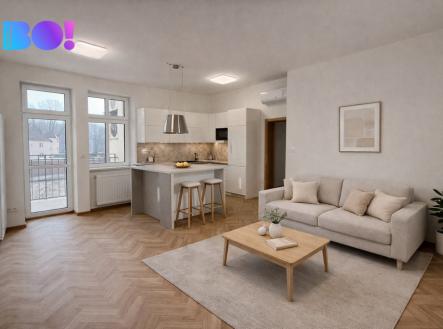 Pronájem bytu, 2+kk, 57 m²