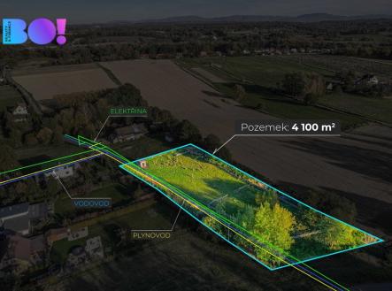 Prodej pozemku pro bydlení, 4 100 m²