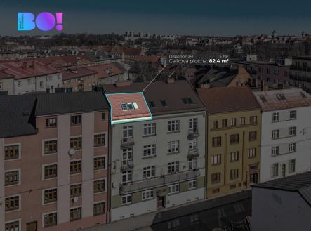 Prodej bytu, 2+kk, 82 m²