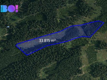Prodej pozemku, les, 58 310 m²