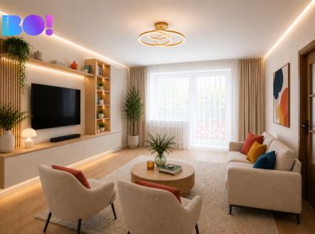 Prodej bytu, 2+1, 54 m²