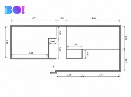 Prodej bytu, 1+1, 38 m²