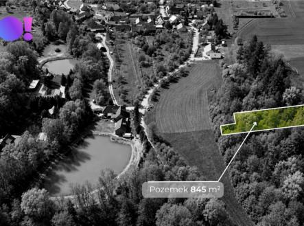 Prodej pozemku, zahrada, 845 m²