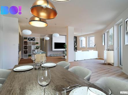 Pronájem bytu, 4+kk, 126 m²