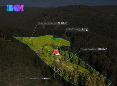 Prodej chaty/rekreačního objektu, 70 m²