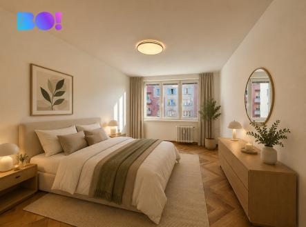 Pronájem bytu, 2+1, 53 m²