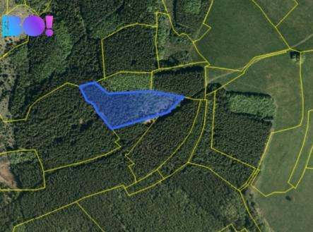 Prodej pozemku, les, 6 240 m²