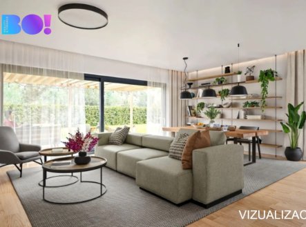 Prodej moderního řadového domu v srdci Beskyd – Čeladná, 148 m², pozemek 253 m²