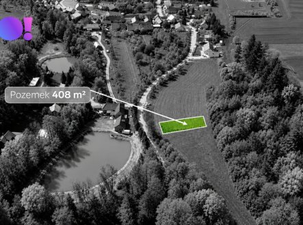 Prodej pozemku, zemědělská půda, 408 m²