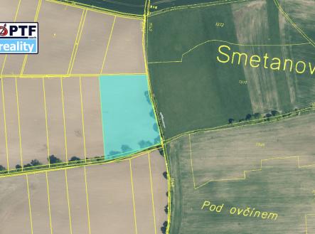 Prodej - pozemek, zemědělská půda, 12 492 m²