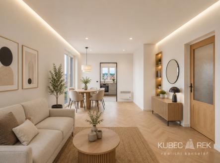 Prodej bytu, 3+1, 73 m²
