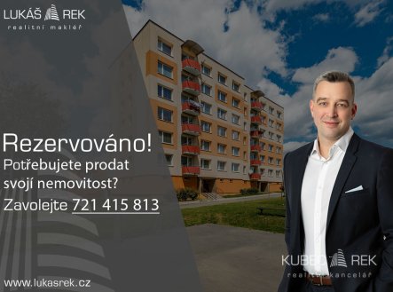 Prodej bytu 2+1, 64 m2, Jesenského 2701 Tábor