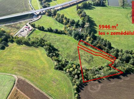 Prodej - pozemek, les, 5 946 m²