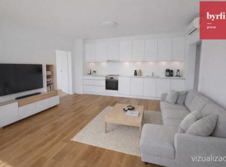 Pronájem bytu, 2+kk, 63 m²