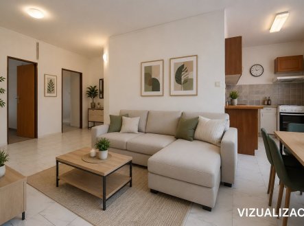 Pronájem bytu 2+kk 47 m², Sulislav