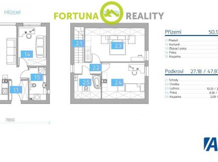 Prodej domu/vily, 89 m²