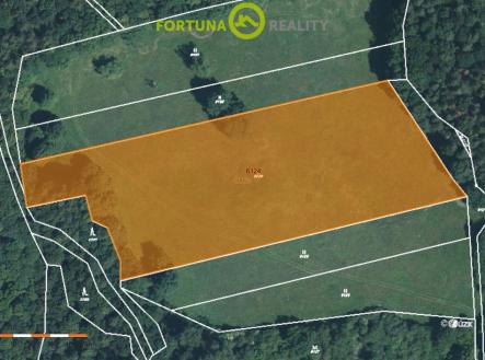 Prodej - pozemek, trvalý travní porost, 18 352 m²