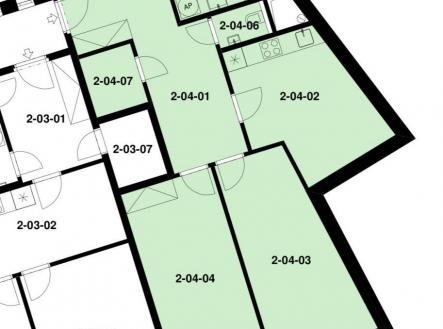 Pronájem bytu, 2+1, 74 m²