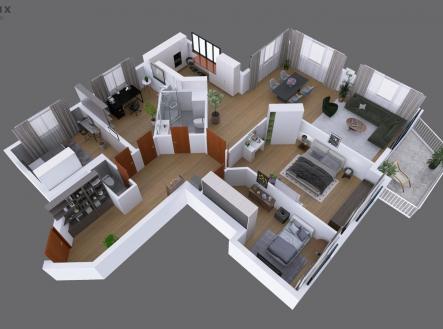 Prodej bytu, 5+1, 167 m²