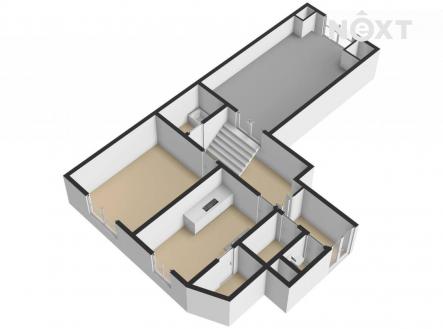 Pronájem - kanceláře, 90 m²