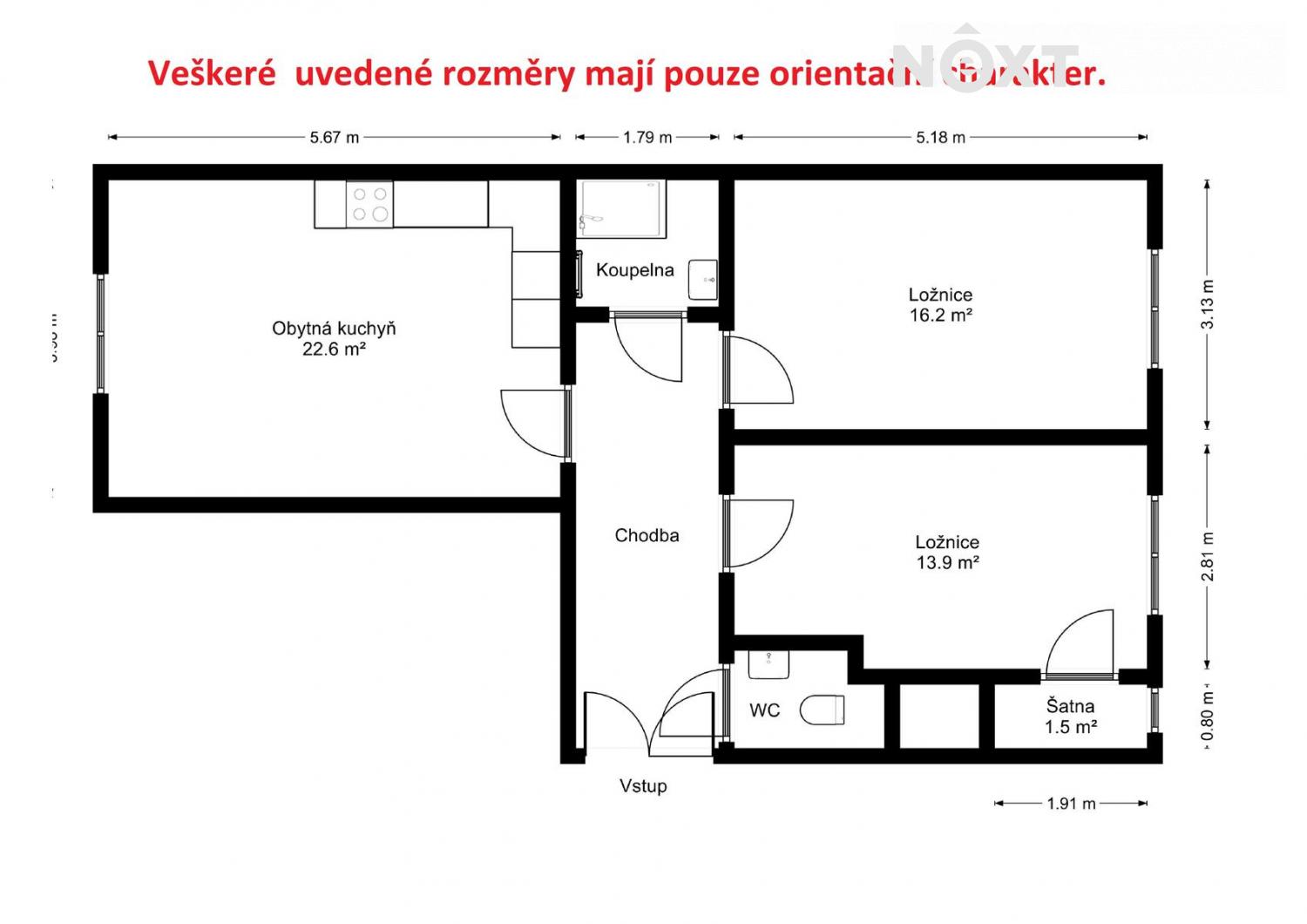 Pronájem byt 3+kk, 70㎡|Hlavní město Praha, Praha, Praha 2, Vinohrady, Lublaňská 1015/13, 12000