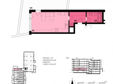 Prodej bytu, 1+kk, 39 m²