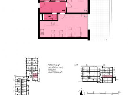 Prodej bytu, 2+kk, 60 m²