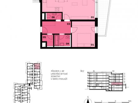 Prodej bytu, 2+kk, 60 m²