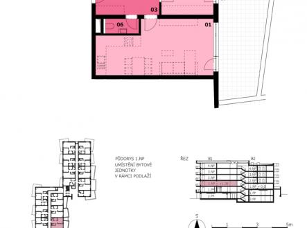 Prodej bytu, 2+kk, 60 m²