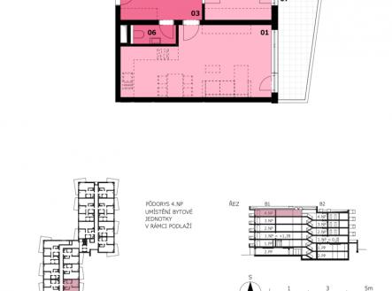 Prodej bytu, 2+kk, 60 m²