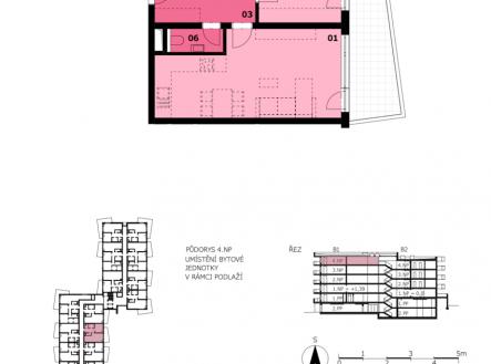 Prodej bytu, 2+kk, 60 m²