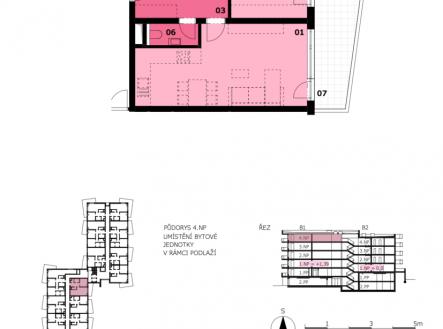 Prodej bytu, 2+kk, 60 m²