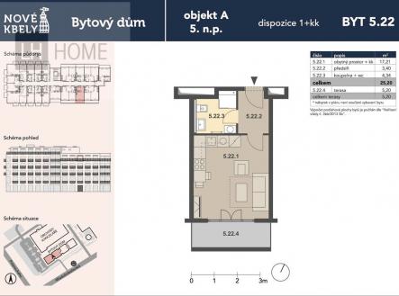 Prodej bytu, 1+kk, 25 m²