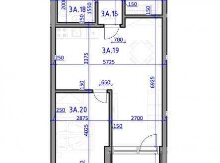 Prodej bytu, 2+kk, 59 m²