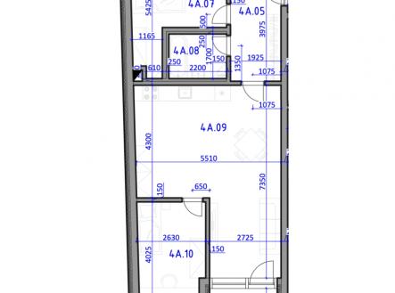 Prodej bytu, 3+kk, 73 m²