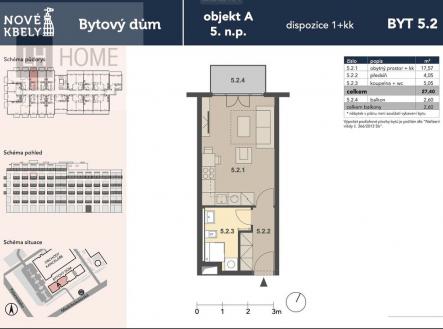 Prodej bytu, 1+kk, 27 m²